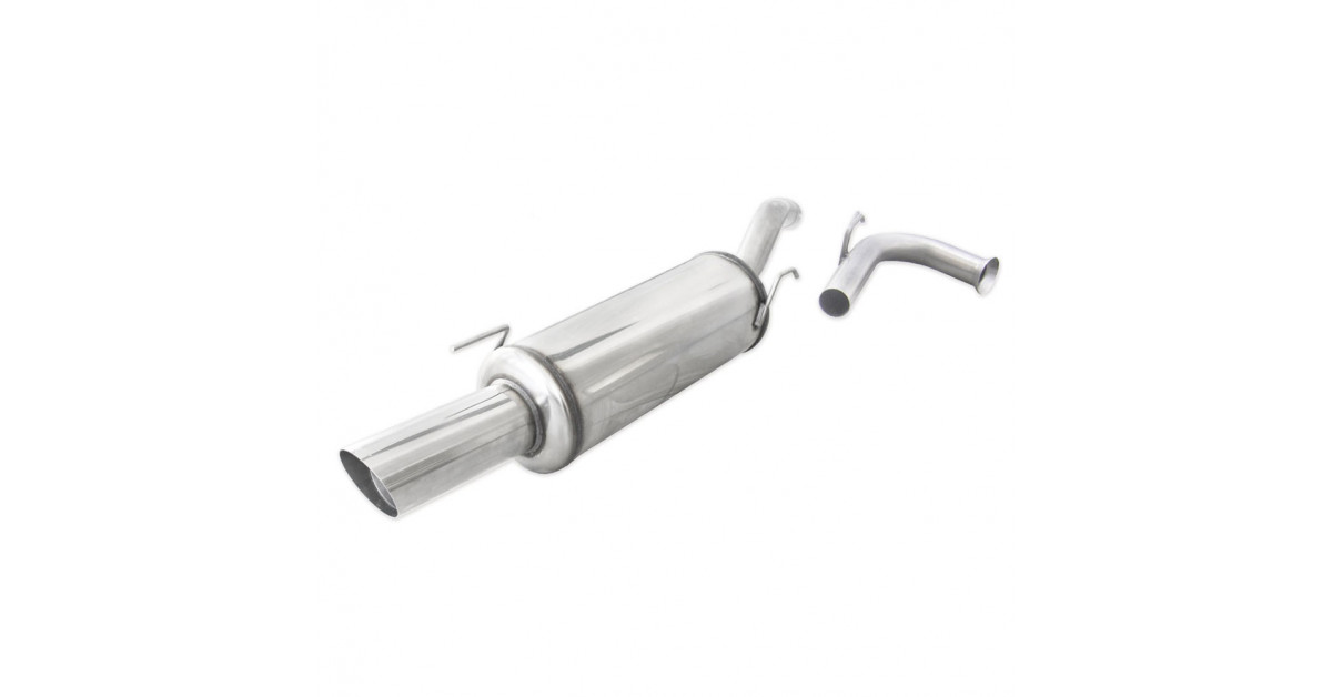 Terminale Scarico Inox Inoxcar Renault Clio 1 16s Dopo 1996 90mm Rally