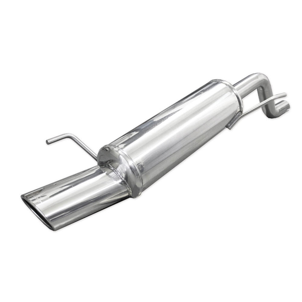 Inoxcar Stainless Rear Exhaust Fiat Grande Punto 1.3 Before 2005  120x80mm - IC-FIPN20120 - FIPN.20.120 - 3661768422465