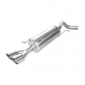 Terminal Echappement Inox Inoxcar Volkswagen Polo GTI 6R 180ch Après 2010 2x80mm