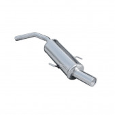 Terminal Echappement Inox Inoxcar Alfa 156 2.4 JTD Avant 1997 1x80mm