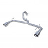 Terminal Auspuff Inox Inoxcar Fiat 500 Abarth 102x80mm Wurzel