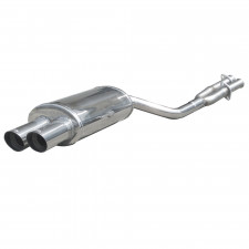 Auspuff Terminal Inox Inoxcar BMW 325i/328i E36 2x80mm Racing