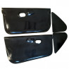 Kit Panneaux de Portes Renault Clio 3 Avant + Arrière Polyester