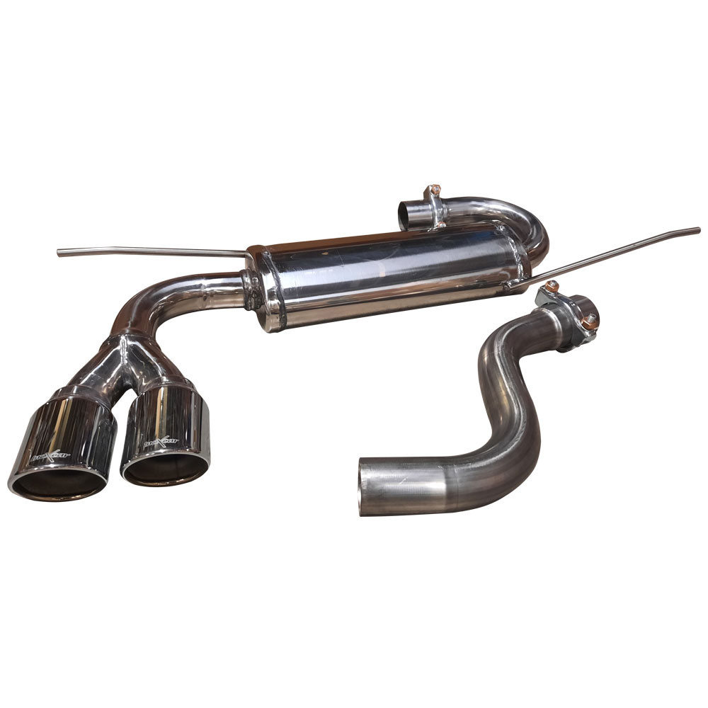 Terminal Echappement Inoxcar Audi A3 1.8 TFSI Après 2005 2x80mm X- - IC-OVAU13XR80 - OVAU.13.XR80 - 3661768609163