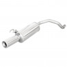 Inoxcar Stainless Rear Exhaust Renault Twingo 1 1.2 75ch 1x80mm