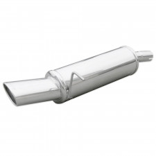 Terminal Echappement Inox Inoxcar Ford Fiesta 1.4 TDCi Après 2002 1x120mm