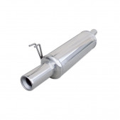 Terminal Echappement Inox Inoxcar Fiat Bravo 2.0 20V HGT 1995-1998 1x80mm