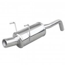 Inoxcar Stainless Rear Exhaust Fiat 500 1.4 16V After 2007 1x80mm