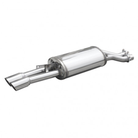 Terminale Scarico Inox Inoxcar BMW M3 E30 2x70mm Racing