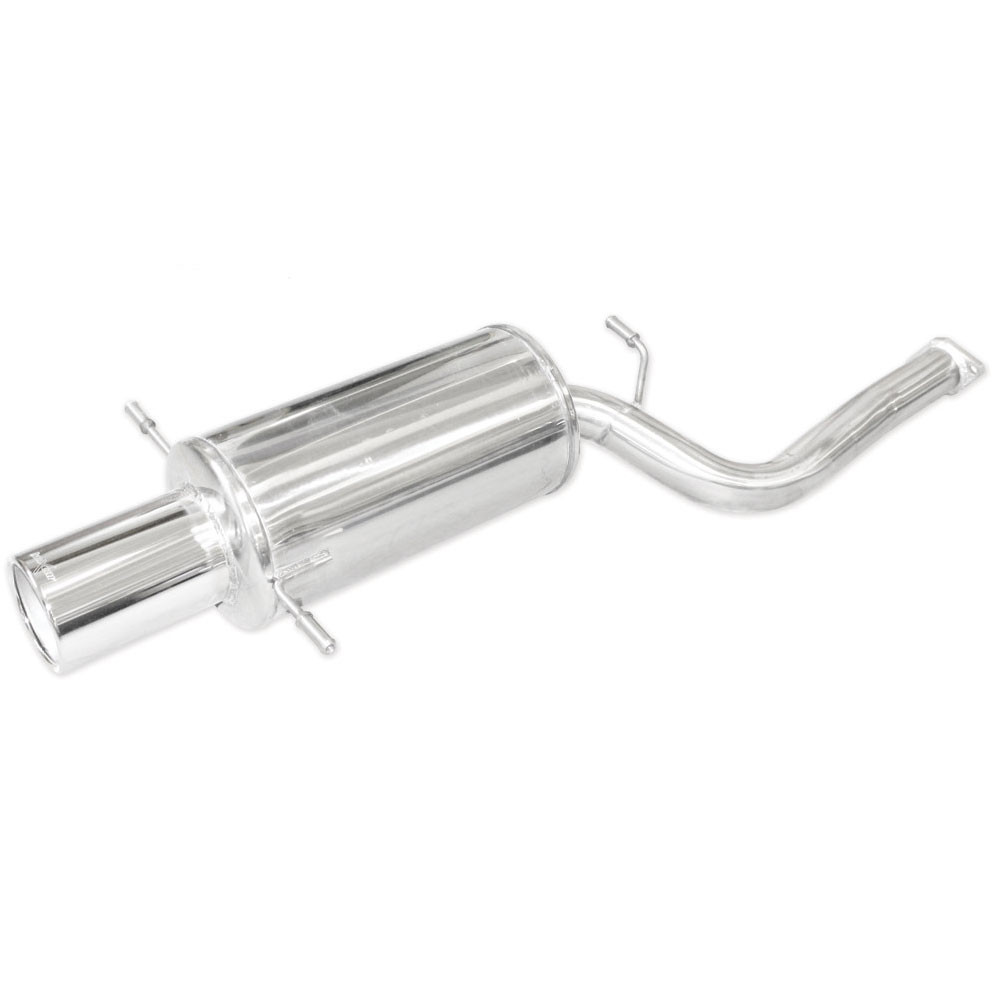 Inoxcar Stainless Rear Exhaust Subaru Impreza STi Turbo After 2002 1x120 MEGA - IC-SUIM08M - SUIM.08.M - 3661768449608