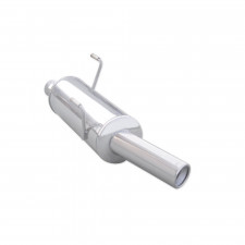 Terminal Echappement Inox Inoxcar Peugeot 206 GT WRC 135cv 1x80mm