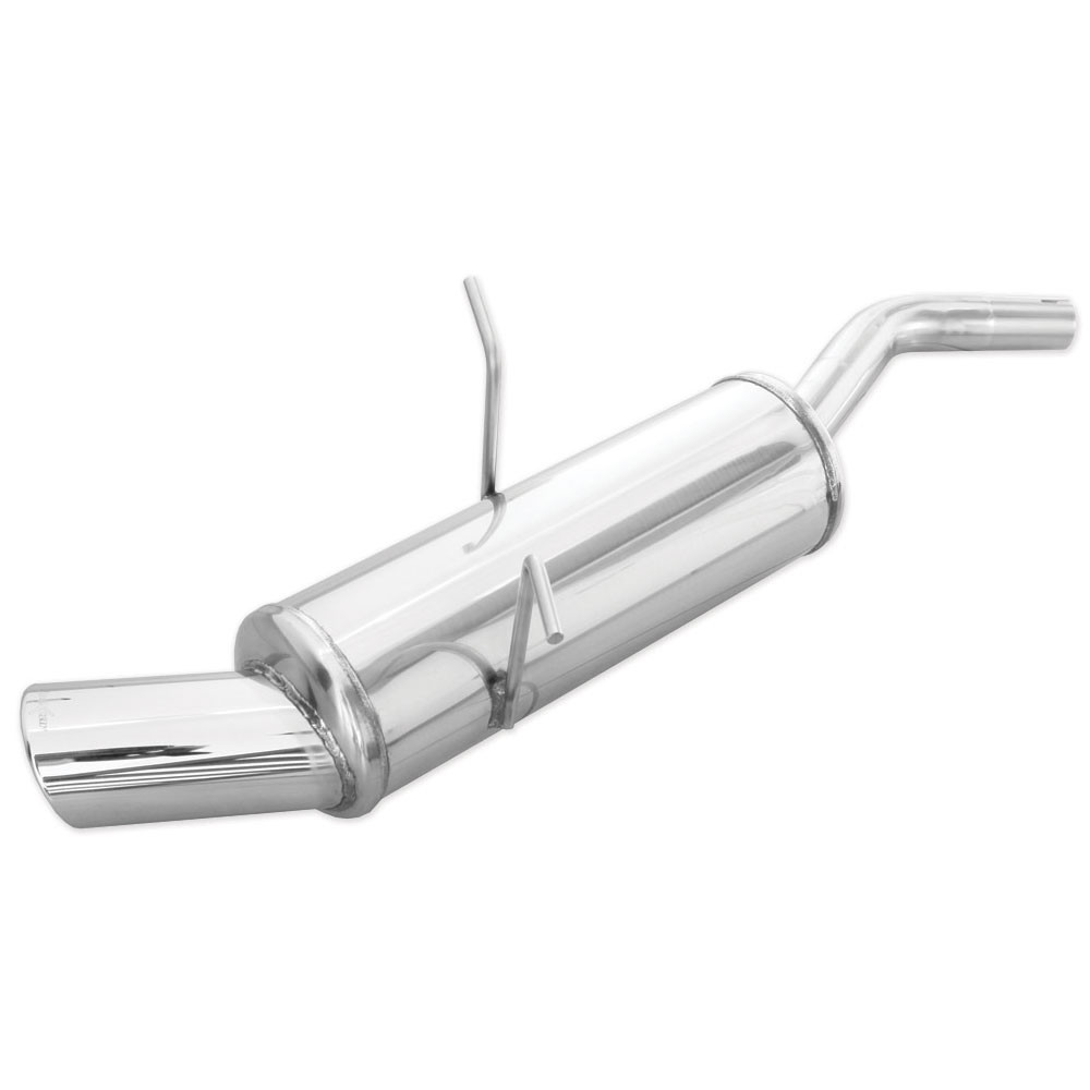 Scarico / Silenziatore Inox INOXCAR Mini One R50 1.6 90 2001-2006 1x90mm XR - IC-MICO01XR90 - MICO.01.XR90 - 3661768463253