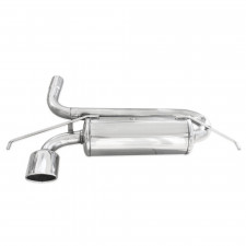 Terminale Scarico inox Inoxcar Opel Corsa D 1.6 Turbo GSi Dopo 2008 120x80