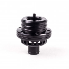 FORGE black dual piston blow off / dump valve open circuit for Citroën, Fiat, Ford, Opel