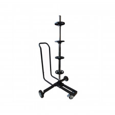 Carrello a Pneumatici Verticale 74.5x30x24.5cm