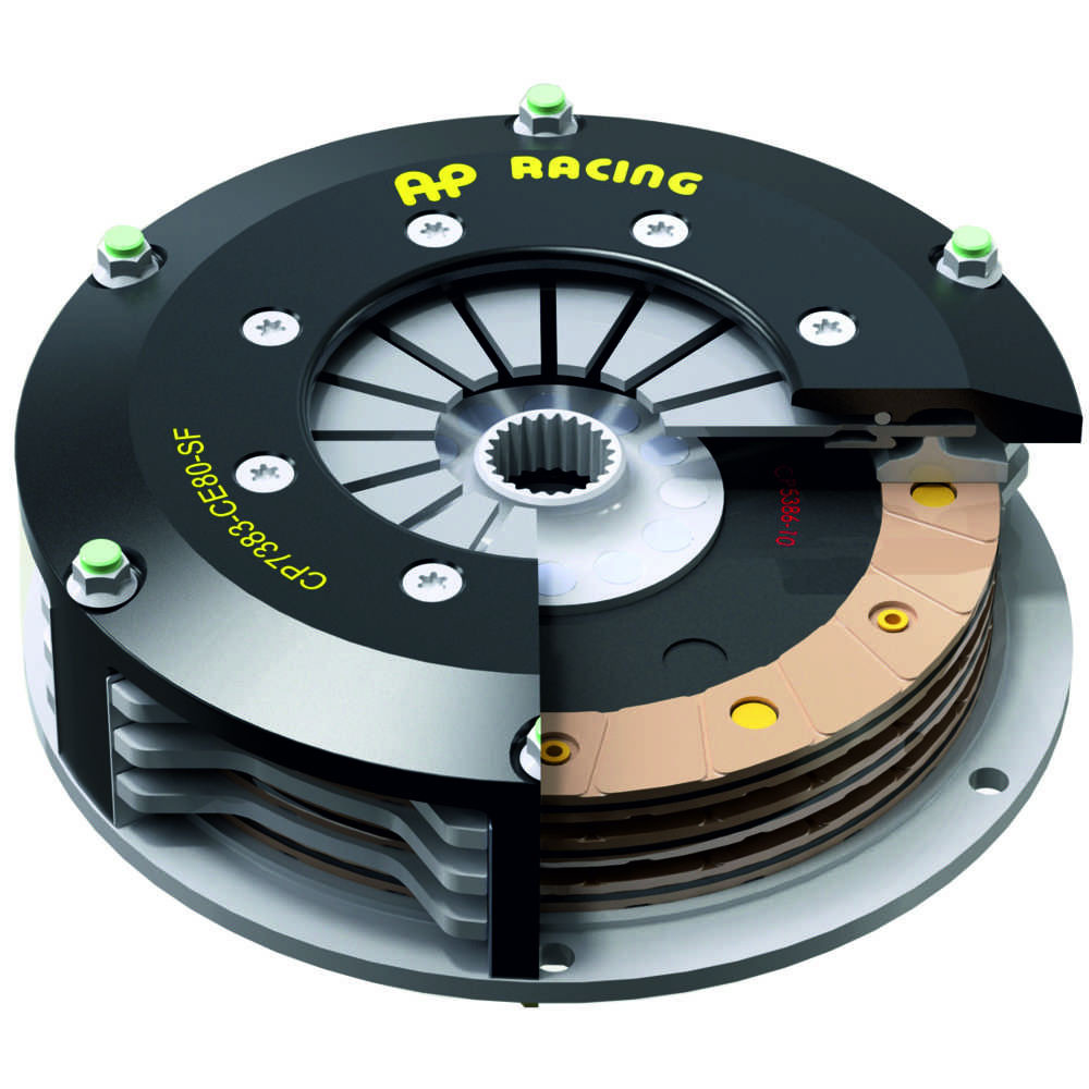 Spingidisco frizione AP Racing tri-disco 184mm CP7383 - AP-CP7383-OE80SF - CP7383-OE80-SF - 3661768372296