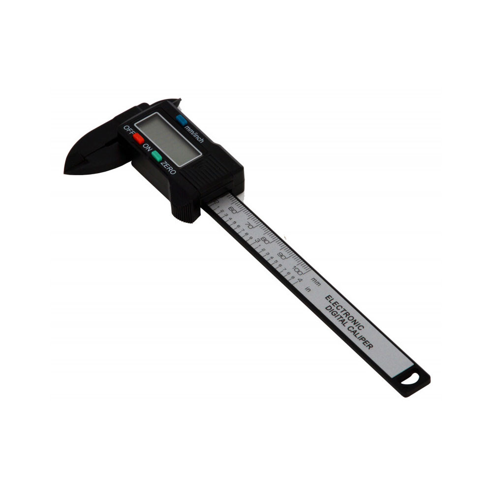 Digitaler Messschieber BG-Racing 100mm Carbon - BG-5153 - BG5153 - 5060252098410