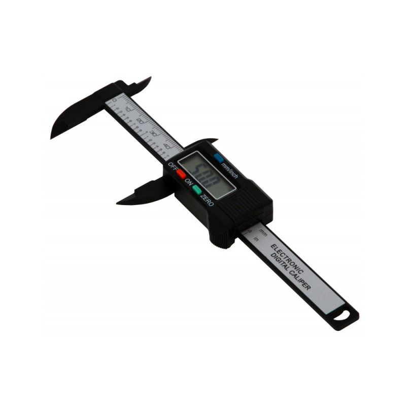 Digitaler Messschieber BG-Racing 100mm Carbon - BG-5153 - BG5153 - 5060252098410