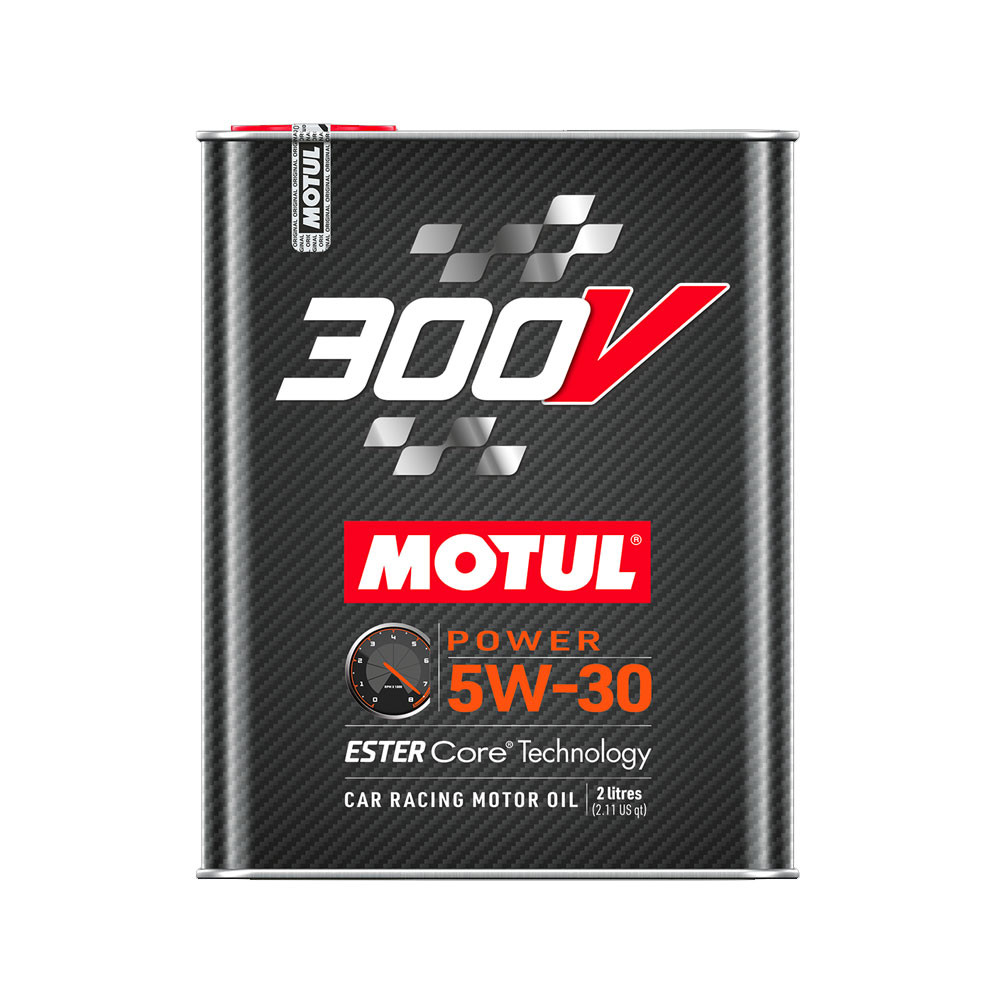 HUILE MOTEUR MOTUL 300V 2L 5W30 Power Racing - MOT-300VP - 110814 - 3374650324333