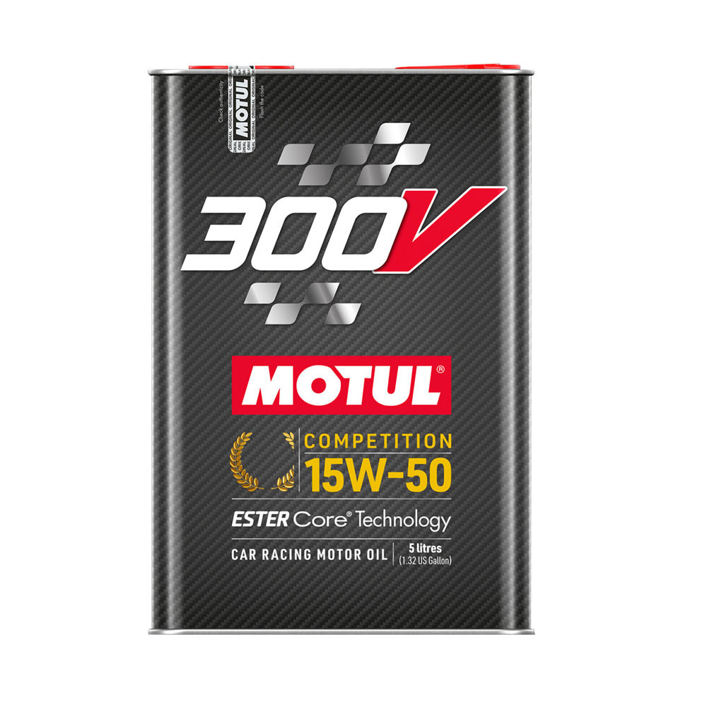 Olio Motore Motul 300V 15W50 Bidone 5L  - MOT-300V-5L - 110861 - 3374650324838