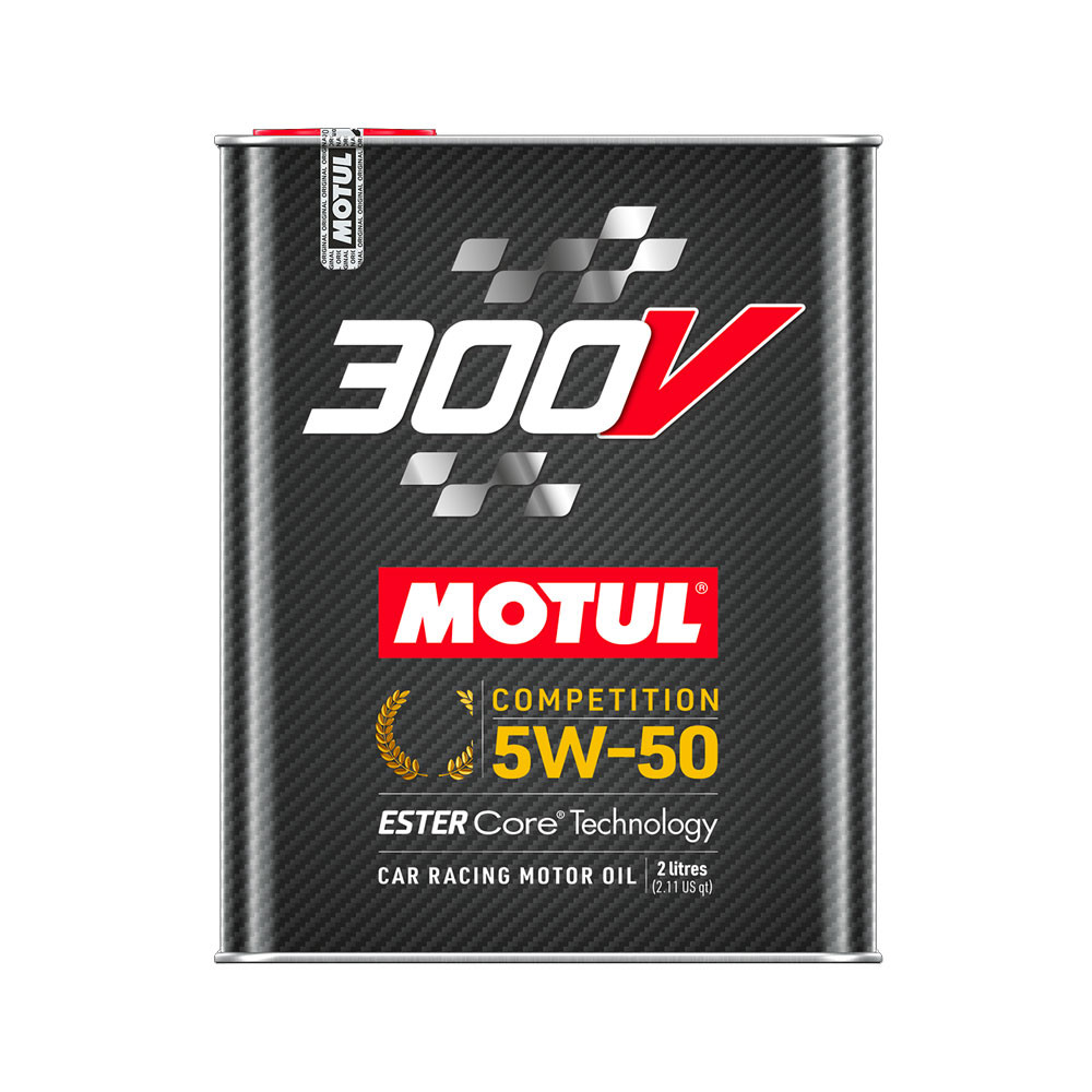 Olio Motore Motul 300V Competizione 5w50 2L - MOT-300V-5W50 - 110859 - 3374650324760