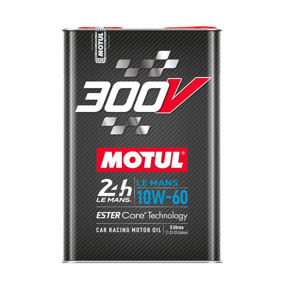 Motul 300V Motor Oil Le Mans 10w60 5L - MOT-300LM10W60-5 - 110865 - 3374650324623