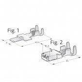 Terminale femmina 4-6mm² x20 pezzi