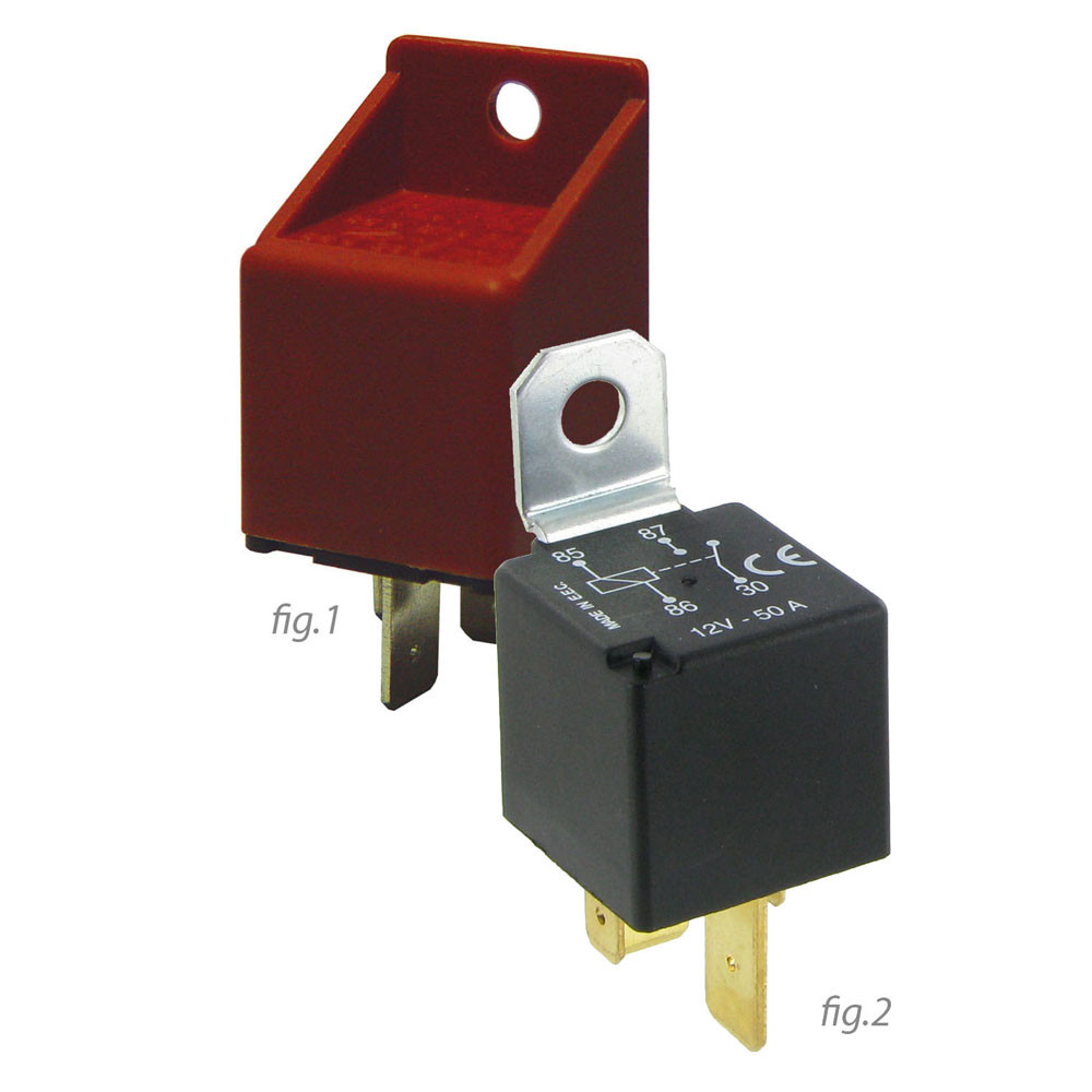 Relé Poten za 12V 50A - EL-RL12450 - 3700660420435