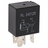 Micro Relay 12V 30A + Resistor