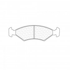 Bremsbeläge CL Brakes (Carbon Lorraine) RC8 vorne