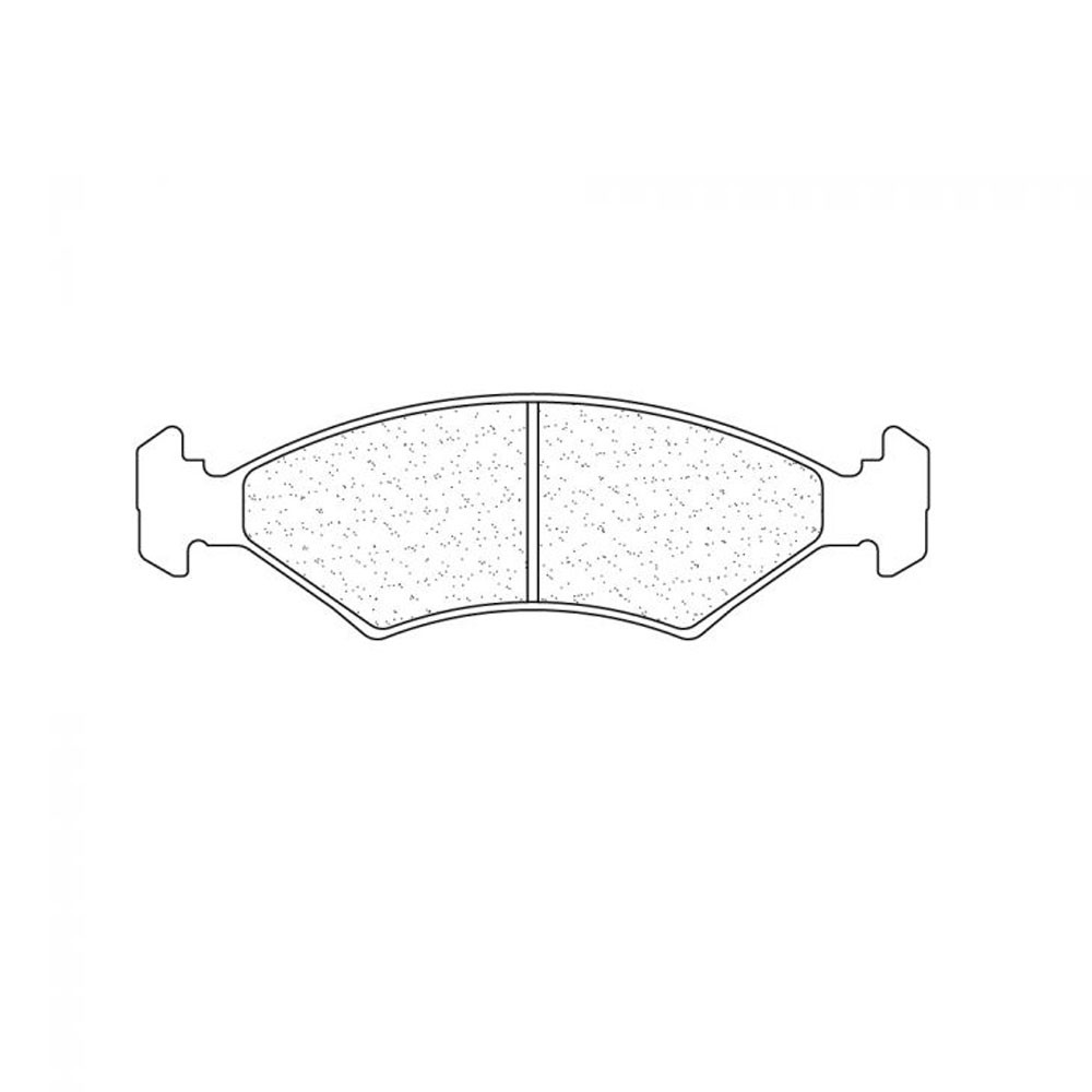 Plaquettes de frein CL Brakes (Carbone Lorraine) RC8 avant - CL-4016-RC8 - 4016 RC8 - 3661768753279