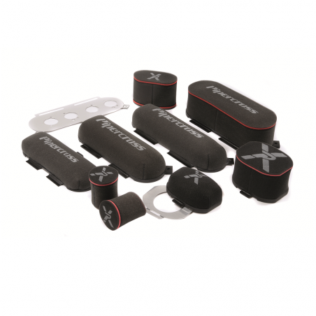 Alu-Fußplatte PIPERCROSS PX300 SU x 2 (Rechts und Links)1.25" HS4