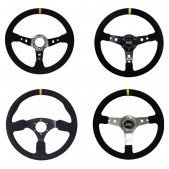 GT2i Race suede steering wheel