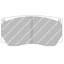 Plaquettes de frein Ferodo DS3000 avant Mitsubishi Evo 9