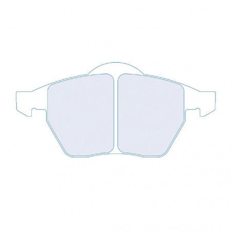 Plaquettes de frein CL Brakes (Carbone Lorraine) RC8 avant Volkswagen Golf 4 Plaquettes de frein CL Brakes (Carbone Lorraine) RC8 avant Volkswagen Golf 4