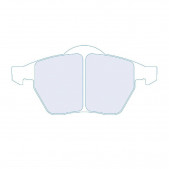 Plaquettes de frein CL Brakes (Carbone Lorraine) RC8 avant Volkswagen Golf 4