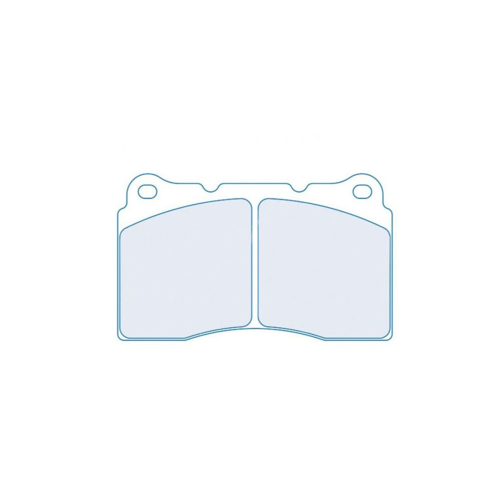 Plaquettes de frein CL Brakes (Carbone Lorraine) RC8 arrière Brembo Bio 09 - CL-4148-RC8 - 4148 RC8 - 3661768840962