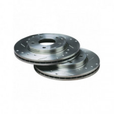 Disques de frein Bratex Groupe A Percés rainurés Mercedes ClasM(W164) Arrière 330x14mm