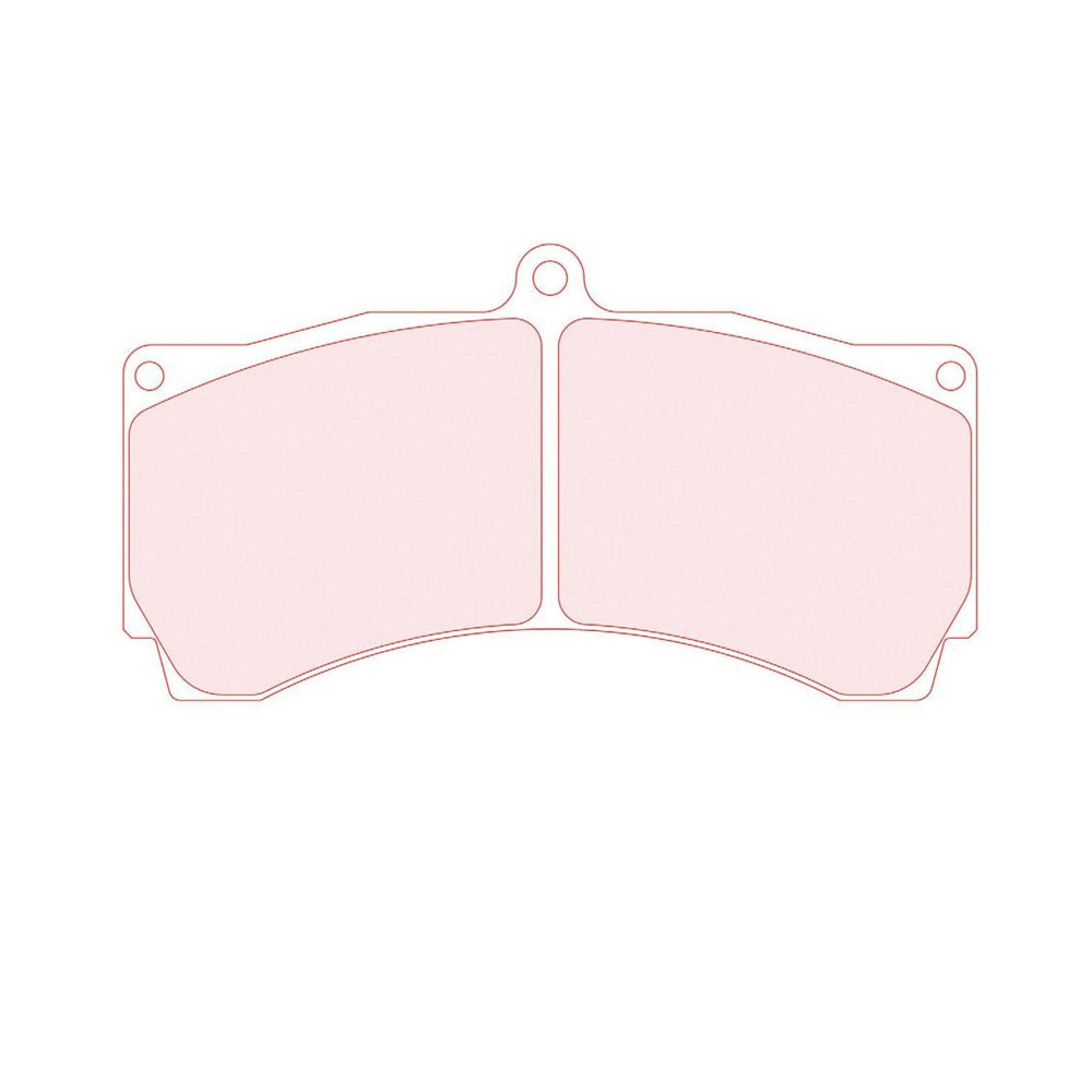 CL Brakes (Carbone Lorraine) RC8R brake pads for AP Racing CP3894 caliper - CL-5009W54T18R8R - 5009W54T18 RC8R - 3661768753460