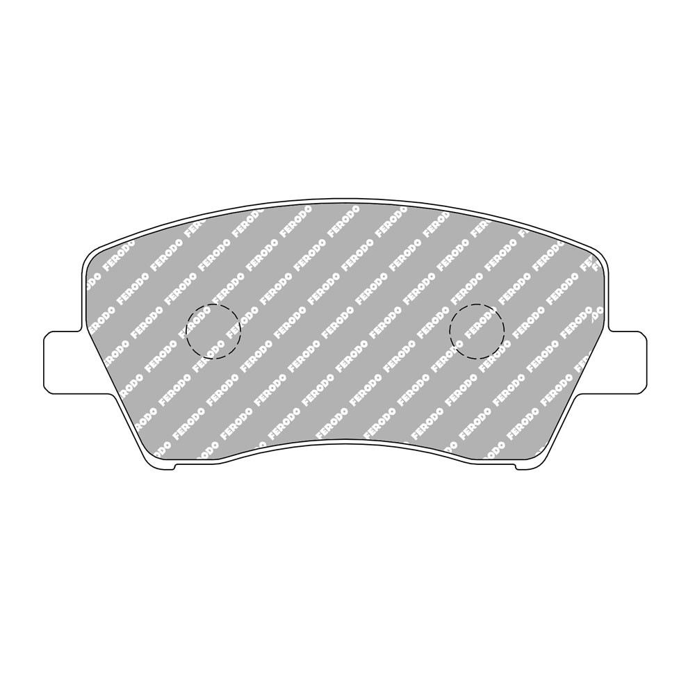 Pastiglie freno Ferodo DS3.12 anteriore Renault Clio 5 Rally - F-RP3158G - FRP3158G - 3661768754092