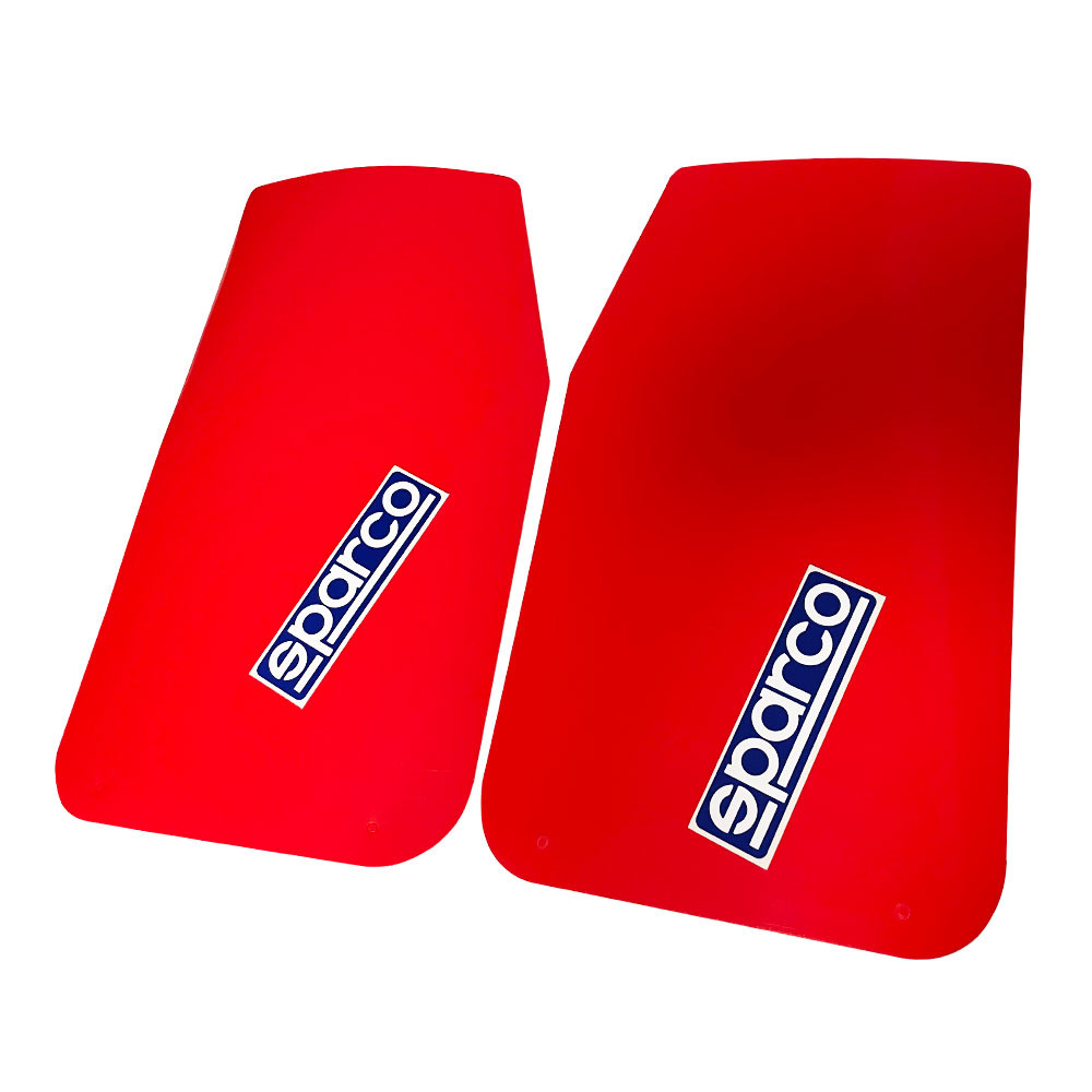 Sparco mud flaps 30x50cm Thickness 1.5mm - 03791.N - 03791NR