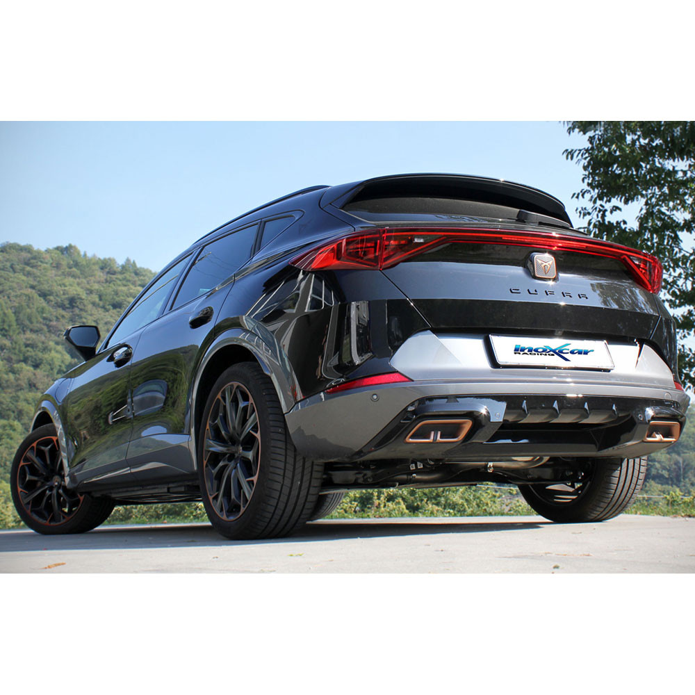 Terminal sans silencieux Inoxcar Cupra Formentor 1,4 e-Hybrid (150cv) après 2021 - IC-CUFOR02 - CUFOR.02 - 3661768559055