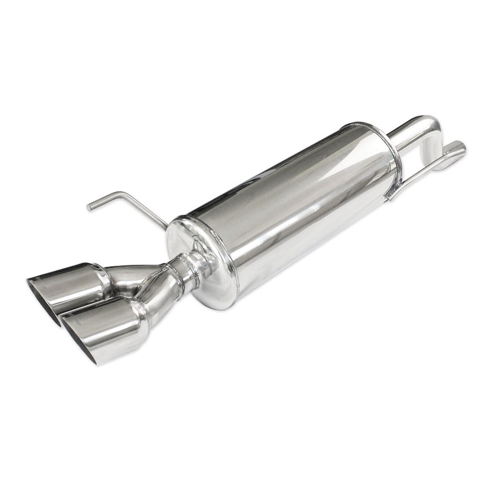 Inoxcar 2x80 Racing rear muffler Alfa Romeo Mito 1,4i 2008-2012 - IC-ALMI14RA - ALMI.14.RA - 3661768558324