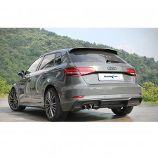 Tubo centrale silenziato Inoxcar Audi A3 8V SB 2,0 TFSi 2016-2018