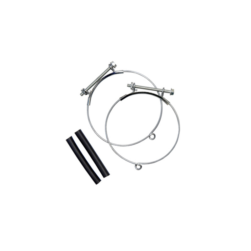 Fascette Revotec per tubo di ventilazione diametro 203mm (coppia) - REN-DC203 - DC203P - 3661768621219