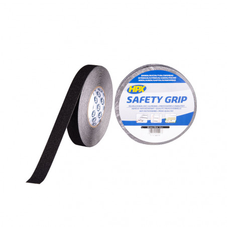 HPX black anti-slip tape 25mm x 5m