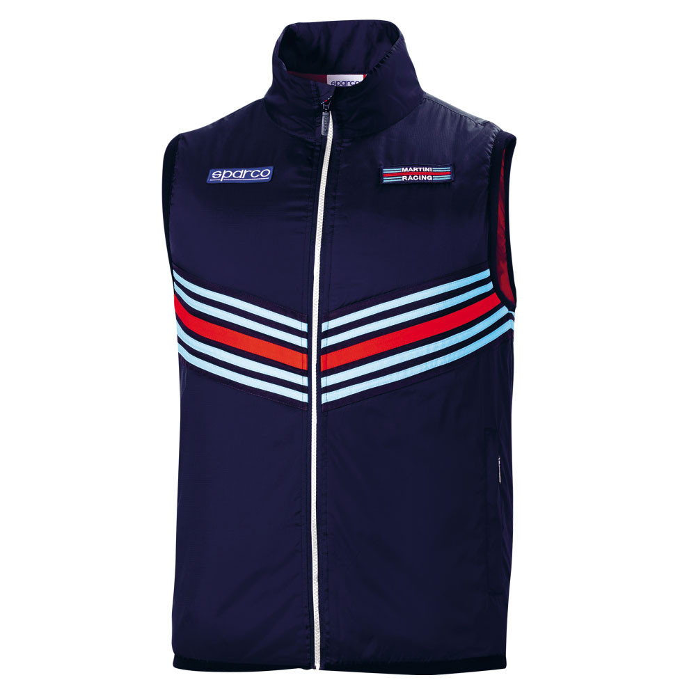 Sparco Martini Racing sleeveless jacket - 01313MR.BM.L - 01313MRBM3L - 8033280426163