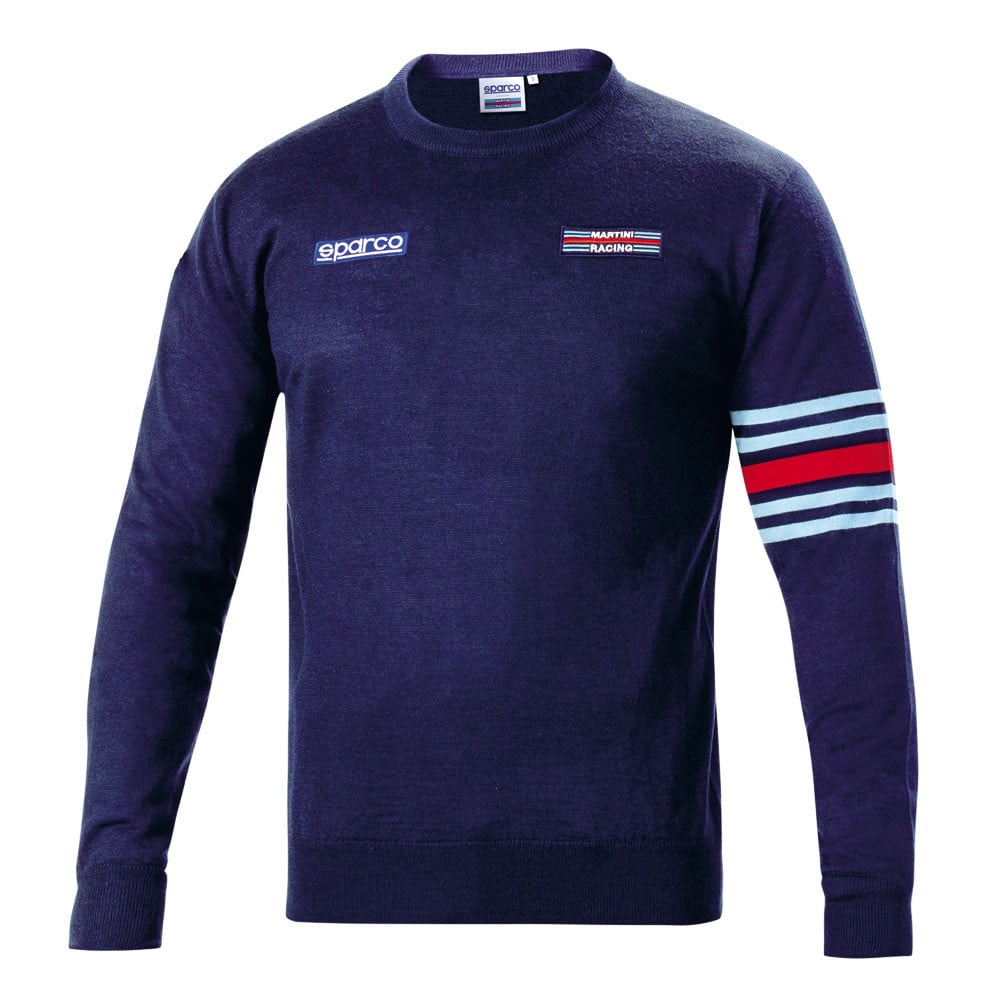 Maglione Sparco Martini Racing lana girocollo - 01338MR.BM.3XL - 01338MRBM6XXX - 8033280426941
