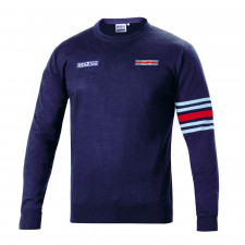 Pull Sparco Martini Racing coton col rond