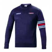 Pull Sparco Martini Racing coton col rond